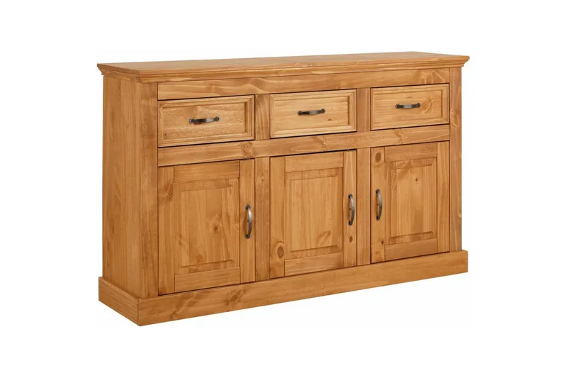 Skænk Selma 145x38x87 cm, Plet/Voks - 145x38x87 cm, Plet/Voks - Opbevaring - Opbevaringsmøbler - Skænke & sideboards