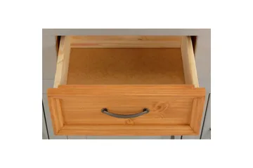 Skænk Selma 190x38x87, Grå/Plet/Voks - 190x38x87, Grå/Plet/Voks - Opbevaring - Opbevaringsmøbler - Skænke & sideboards