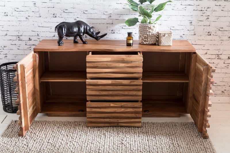 Aggrey Skænk - Træ / natur - Opbevaring - Opbevaringsmøbler - Skænke & sideboards