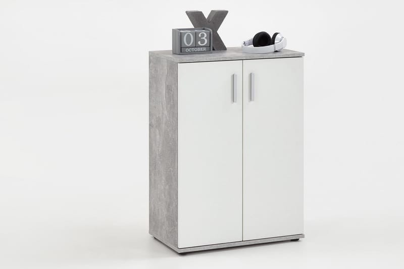 Albi Skænk 60 cm - Grå/Hvid - Opbevaring - Opbevaringsmøbler - Skænke & sideboards