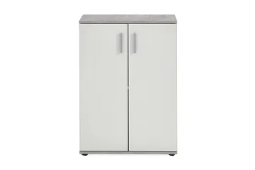 Albi Skænk 60 cm - Grå/Hvid - Opbevaring - Opbevaringsmøbler - Skænke & sideboards