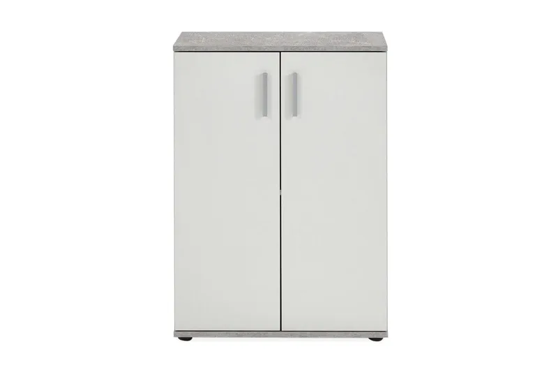 Albi Skænk 60 cm, Grå/Hvid