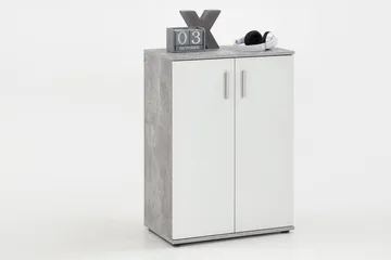 Albi Skænk 60 cm - Grå/Hvid - Opbevaring - Opbevaringsmøbler - Skænke & sideboards
