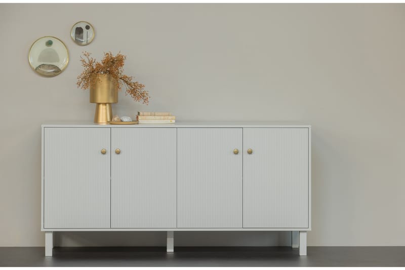 Antonie Sideboard 46x160 cm - Grå - Opbevaring - Opbevaringsmøbler - Skænke & sideboards