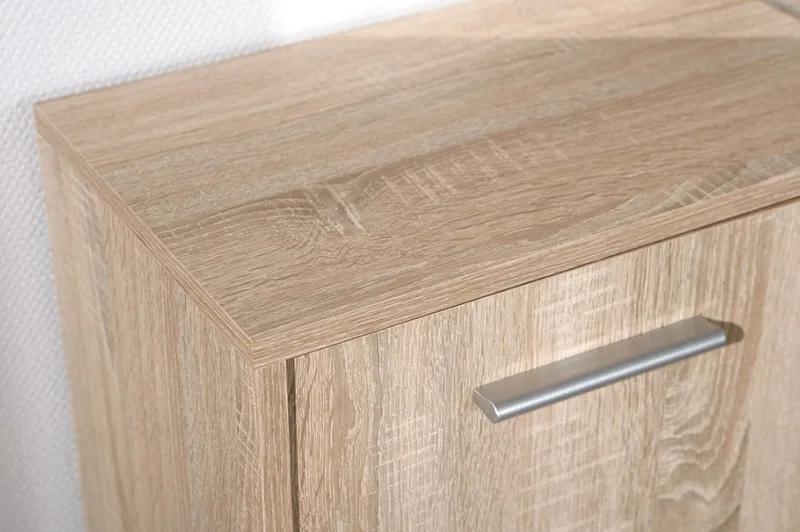 Aragon Skænk 115 cm - Hvid/Lys Eg - Opbevaring - Opbevaringsmøbler - Skænke & sideboards