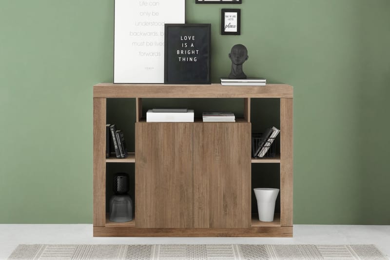 Asfordby Skænk 42x134x102 cm - Brun - Opbevaring - Opbevaringsmøbler - Skænke & sideboards