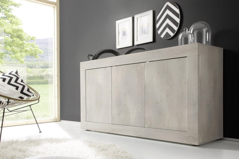 Basic Sideboard 160 cm - Brun/Grå - Opbevaring - Opbevaringsmøbler - Skænke & sideboards