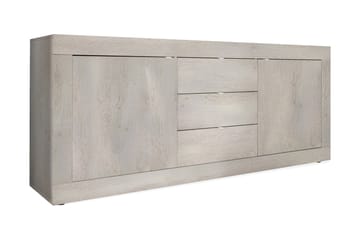 Basic Skænk 210 cm - Brun/Grå - Opbevaring - Opbevaringsmøbler - Skænke & sideboards