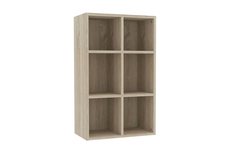 Bogskab/skænk 50 x 25 x 80 cm spånplade sonoma-eg - Brun - Skænke & sideboards