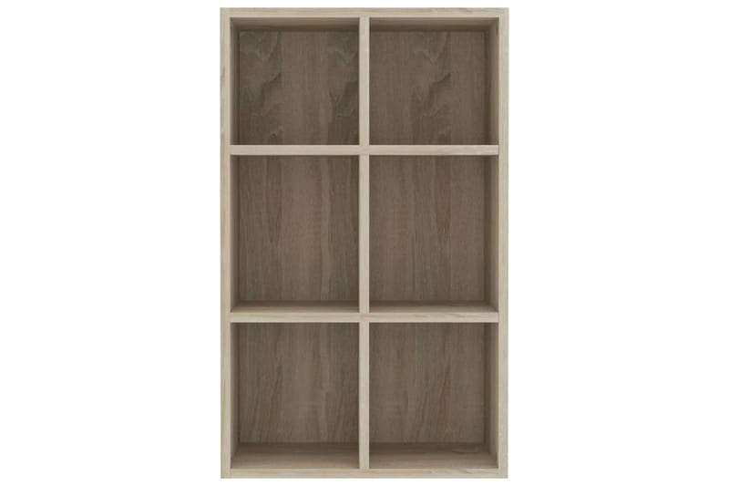 Bogskab/skænk 50 x 25 x 80 cm spånplade sonoma-eg - Brun - Opbevaring - Opbevaringsmøbler - Skænke & sideboards