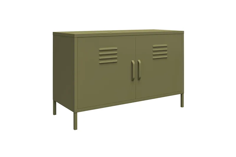 Bradford Skänk 100x40 cm Grå Dorel Home Grön - Opbevaring - Opbevaringsmøbler - Skænke & sideboards