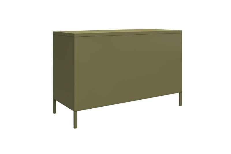 Bradford Skänk 100x40 cm Grå Dorel Home Grön - Opbevaring - Opbevaringsmøbler - Skænke & sideboards