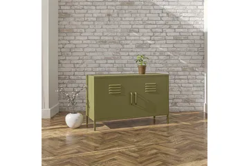 Bradford Skänk 100x40 cm Grå Dorel Home Grön - Opbevaring - Opbevaringsmøbler - Skænke & sideboards
