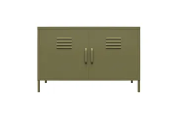 Bradford Skänk 100x40 cm Grå Dorel Home Grön - Opbevaring - Opbevaringsmøbler - Skænke & sideboards