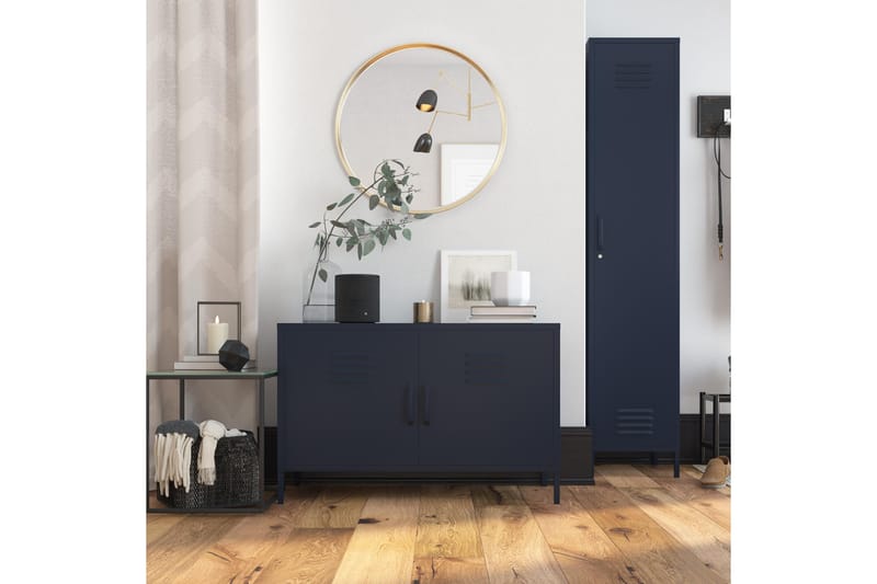 Bradford Skänk 100x40 cm Grå Queer Eye Dark blue - Opbevaring - Opbevaringsmøbler - Skænke & sideboards