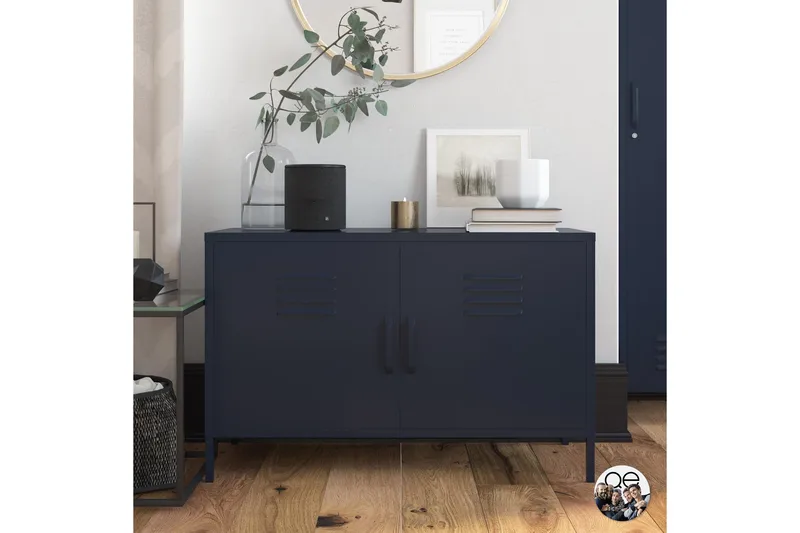 Bradford Skänk 100x40 cm Grå Queer Eye Dark blue - Opbevaring - Opbevaringsmøbler - Skænke & sideboards