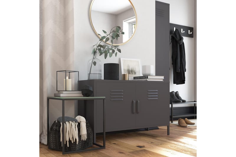 Bradford Skænk 100x40 cm Grå - Dorel Home - Opbevaring - Opbevaringsmøbler - Skænke & sideboards