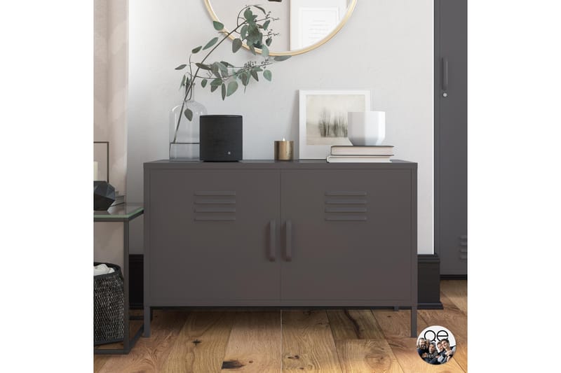 Bradford Skænk 100x40 cm Grå - Dorel Home - Opbevaring - Opbevaringsmøbler - Skænke & sideboards