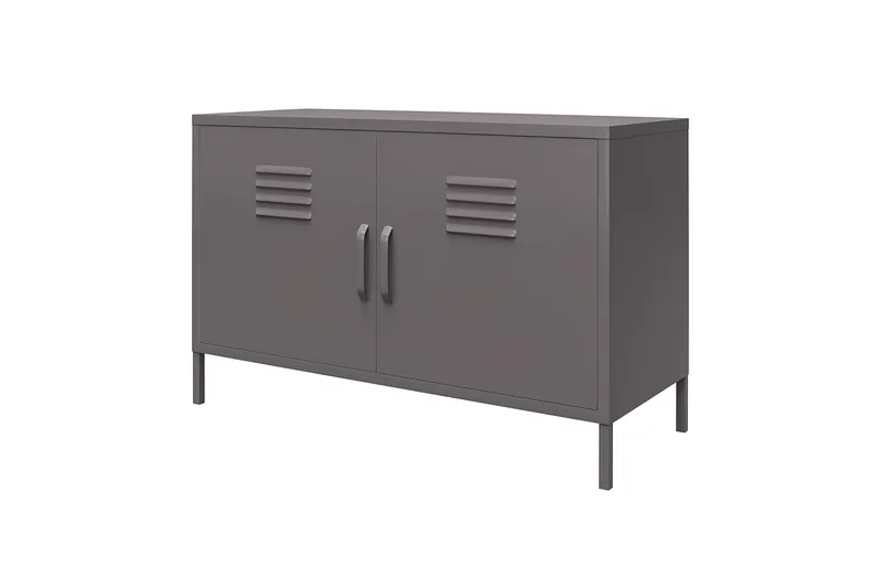 Bradford Skænk 100x40 cm Grå - Dorel Home - Opbevaring - Opbevaringsmøbler - Skænke & sideboards