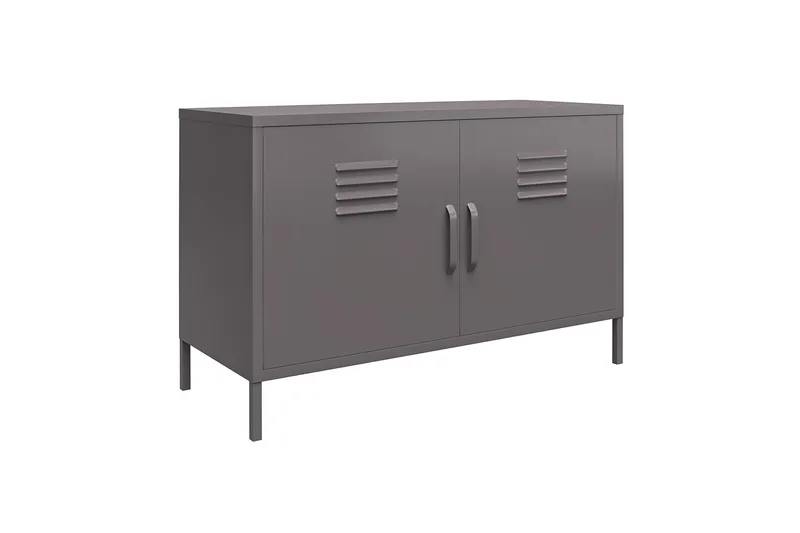 Bradford Skænk 100x40 cm Grå - Dorel Home - Opbevaring - Opbevaringsmøbler - Skænke & sideboards