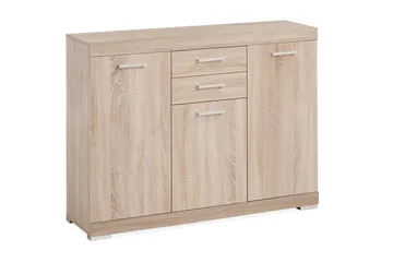 Bristol Skænk 130 cm - Lys Eg - Opbevaring - Opbevaringsmøbler - Skænke & sideboards