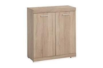 Bristol Skænk 80x90x35 cm 2 Låger - Lys Eg - Opbevaring - Opbevaringsmøbler - Skænke & sideboards