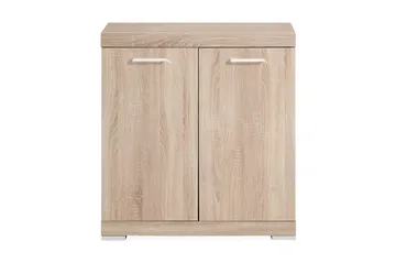 Bristol Skænk 80x90x35 cm 2 Låger - Lys Eg - Opbevaring - Opbevaringsmøbler - Skænke & sideboards