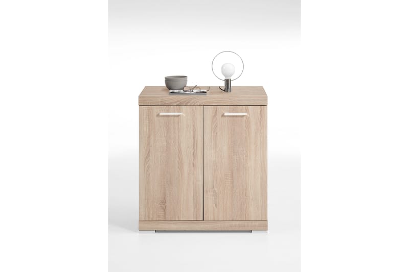 Bristol Skænk 80x90x50 cm 2 Låger - Lys Eg - Skænke & sideboards