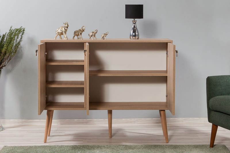 Brokind Skænk 120 cm - Brun - Opbevaring - Opbevaringsmøbler - Skænke & sideboards