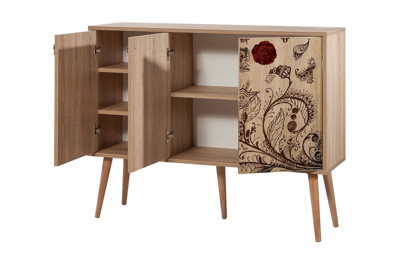 Brokind Skænk 120 cm - Brun - Opbevaring - Opbevaringsmøbler - Skænke & sideboards