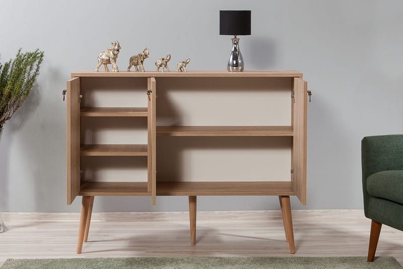 Brokind Skænk 120 cm - Brun - Opbevaring - Opbevaringsmøbler - Skænke & sideboards