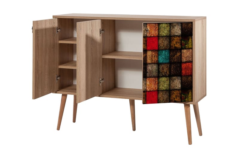 Brokind Skænk 120 cm - Brun - Skænke & sideboards