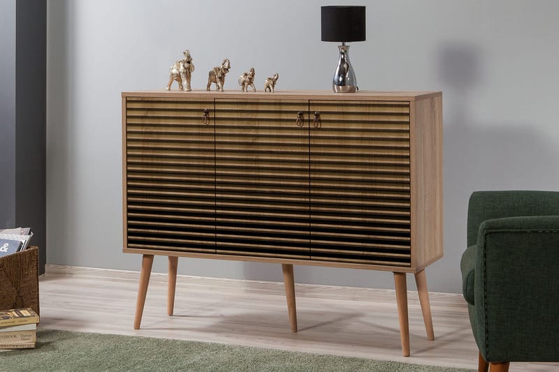 Brokind Skænk 120 cm - Brun - Skænke & sideboards