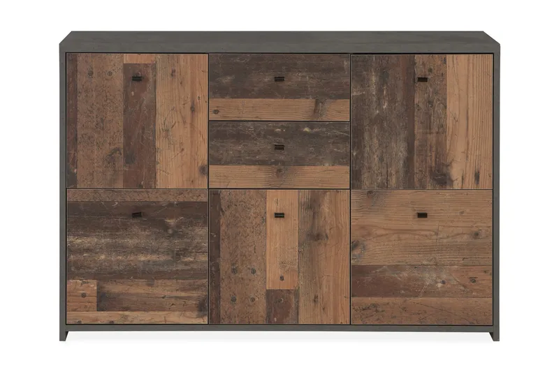 Broxton Sidebord 114 cm - Grå/Brun - Møbler - Borde - Aflastningsbord - Bakkebord & små borde