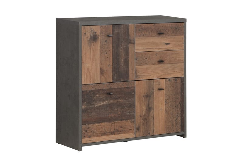 Broxton Sidebord 77 cm - Grå/Brun - Skænke & sideboards