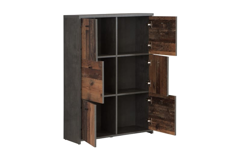 Broxton Sidebord 77 cm - Grå/Brun - Møbler - Borde - Aflastningsbord - Lampebord