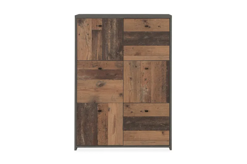 Broxton Sidebord 77 cm, Grå/Brun