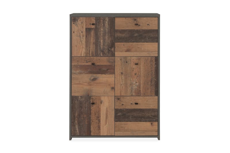 Broxton Sidebord 77 cm, Grå/Brun