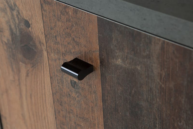 Broxton Sidebord 77 cm - Grå/Brun - Møbler - Borde - Aflastningsbord - Bakkebord & små borde