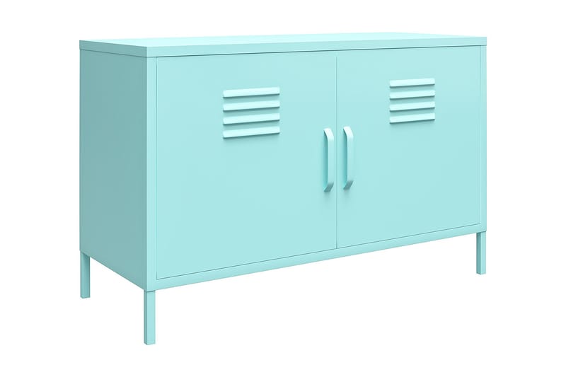 Cache Skænk 100x40 cm 2 Låger Mint - Novogratz - Opbevaring - Opbevaringsmøbler - Skænke & sideboards