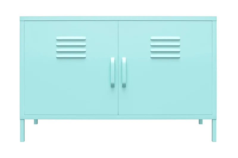 Cache Skænk 100x40 cm 2 Låger Mint - Novogratz - Opbevaring - Opbevaringsmøbler - Skænke & sideboards