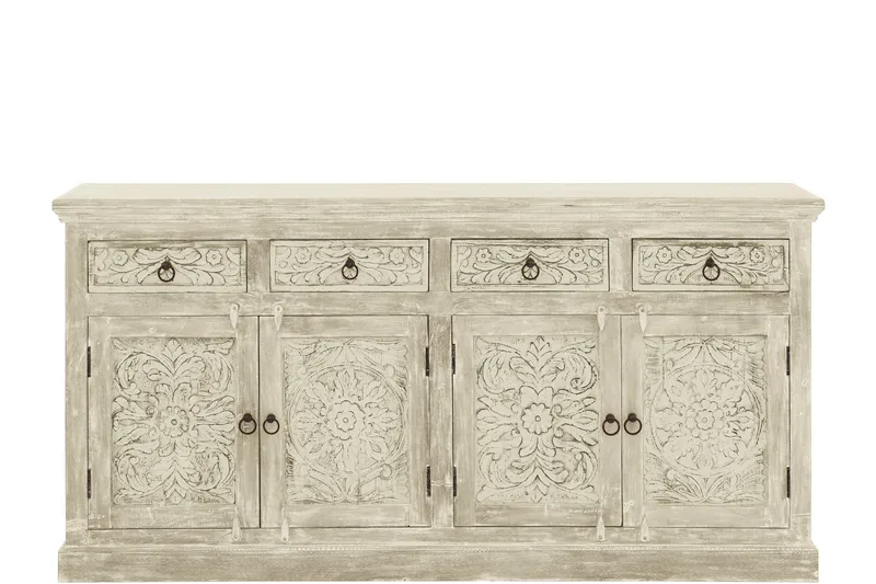 Cadmus Sideboard 179x40 cm, Cremehvid