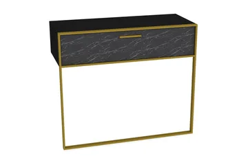 Cofield Sideboard 90 cm - Guld/Sort - Opbevaring - Opbevaringsmøbler - Skænke & sideboards