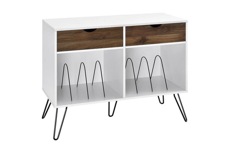 Concord Opbevaringstativ 101x46 cm Hvid - Novogratz - Opbevaring - Opbevaringsmøbler - Skænke & sideboards