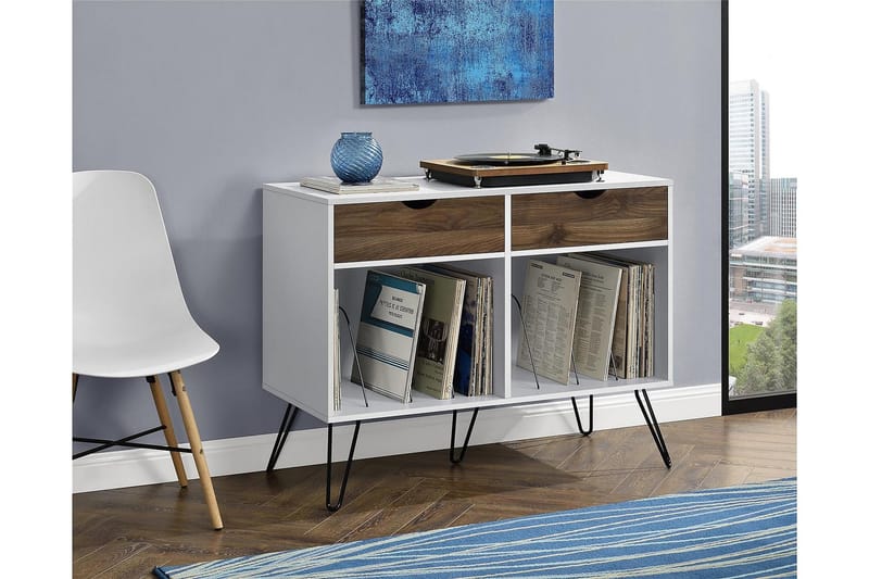 Concord Opbevaringstativ 101x46 cm Hvid - Novogratz - Opbevaring - Opbevaringsmøbler - Skænke & sideboards