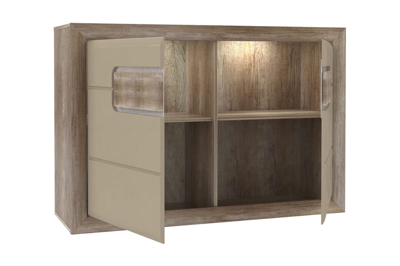 Corlius Sideboard 44x134 cm - Beige/Brun - Opbevaring - Opbevaringsmøbler - Skænke & sideboards
