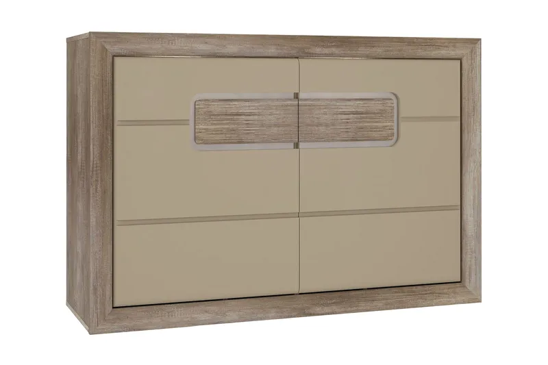 Corlius Sideboard 44x134 cm, Beige/Brun