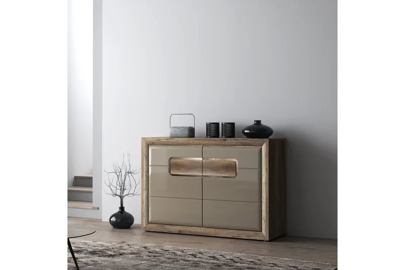 Corlius Sideboard 44x134 cm - Beige/Brun - Opbevaring - Opbevaringsmøbler - Skænke & sideboards