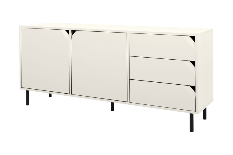 Corner Sideboard 176,5 cm - Hvid - Skænke & sideboards