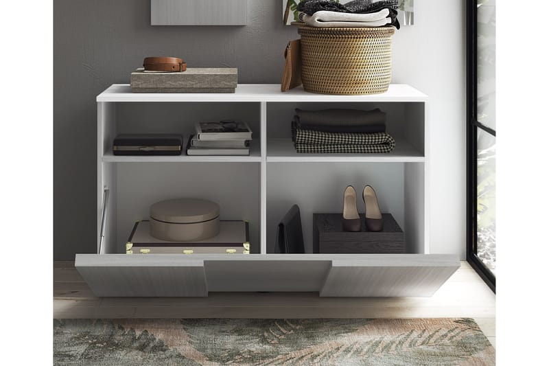 Dama Skænk 91x35 cm - Hvid - Opbevaring - Opbevaringsmøbler - Skænke & sideboards